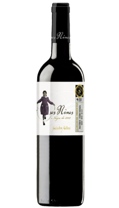 BOTTLE RED WINE MAJORCA  SES NINES