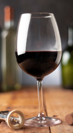 CUP OF MAJORCAN RED WINE 