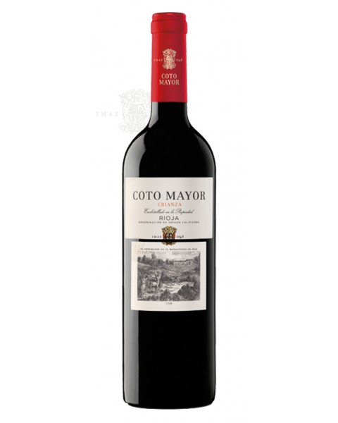 BOTTLE RED WINE COTO MAYOR