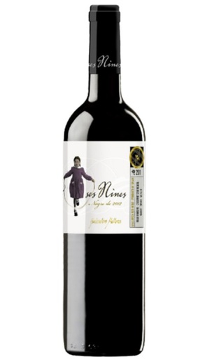 BOTTLE RED WINE MAJORCA  SES NINES
