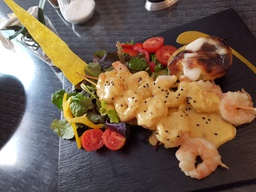 *SHRIMP CURRY ON SKEWER 