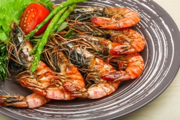 GAMBAS FROM OUR COAST COOKED ON THE GRILL